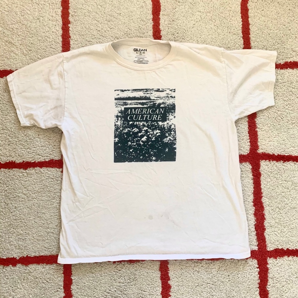 Local Denver pop band American Culture band tee